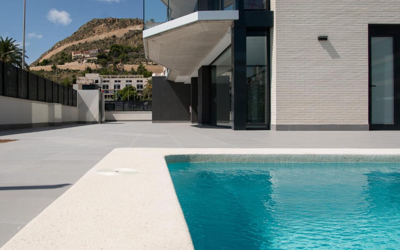 Modern Sea Front Reef Appartement Alicante Buitenkant foto